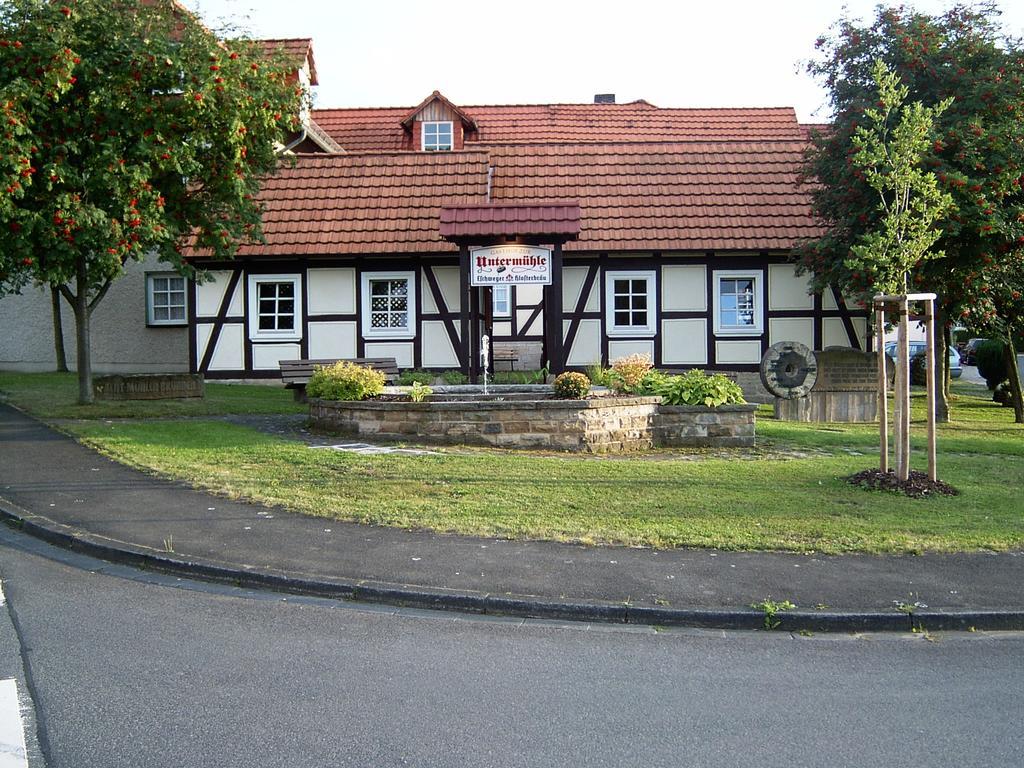 Landgasthof Zur Untermuehle Datterode Exteriör bild