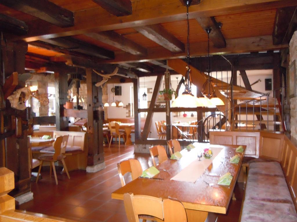 Landgasthof Zur Untermuehle Datterode Exteriör bild